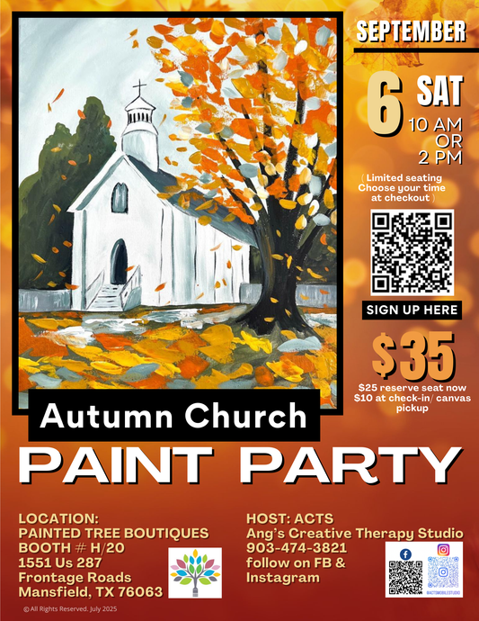 Painted Tree Mansfield - Autumn Church