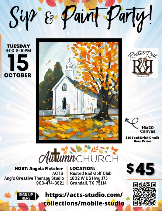 Rusted Rail Golf Club - Autumn Church Paint Party