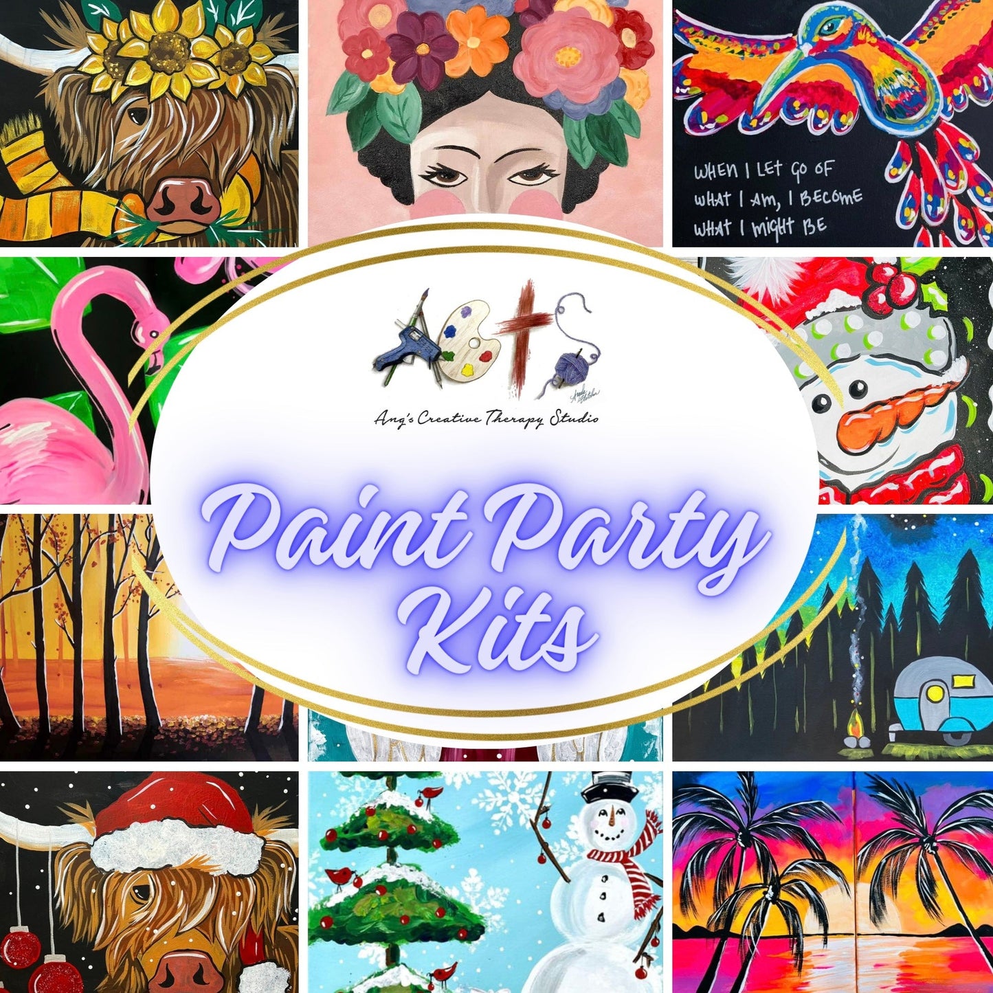 Paint Party Kits - Summer